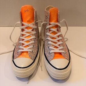 CONVERSE x JW Anderson Chuck Taylor 70 “Glitter Pack” Sneakers Size W8.5/M6.5